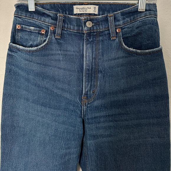 A&F | 90’s Straight Ultra High Rise - Picture 2 of 4